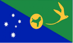 Christmas Island Table Flags